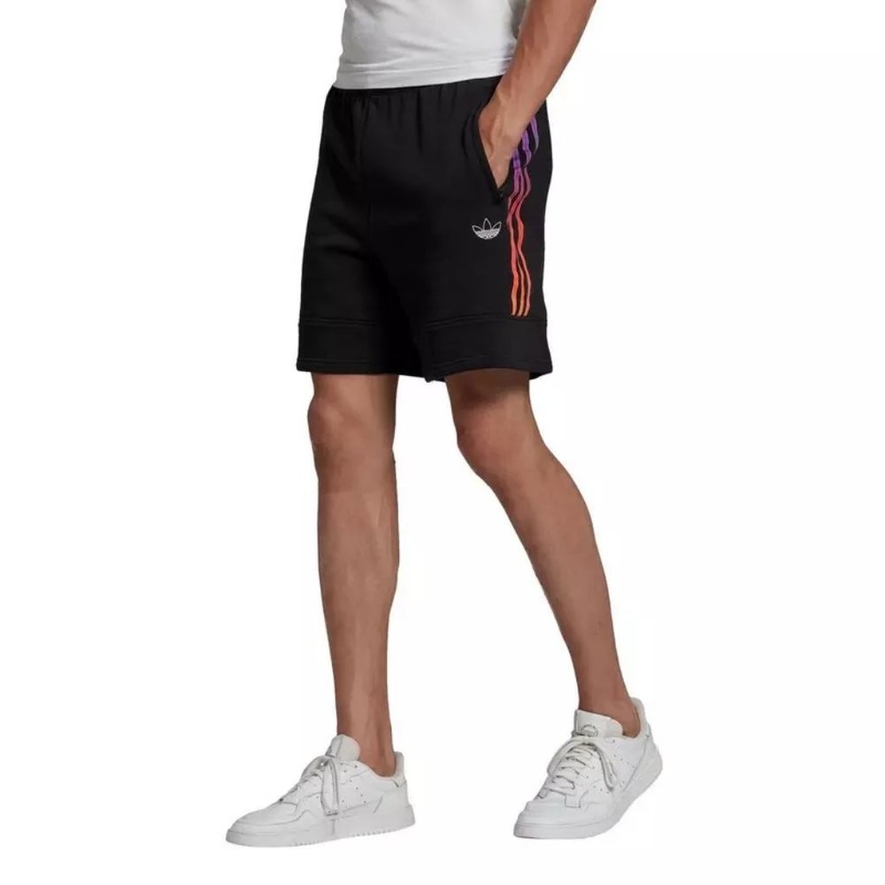 Adidas Originals Mens Sport Foundation Sweat Shorts Black (GN2435)